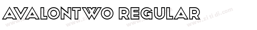AvalonTwo Regular字体转换
